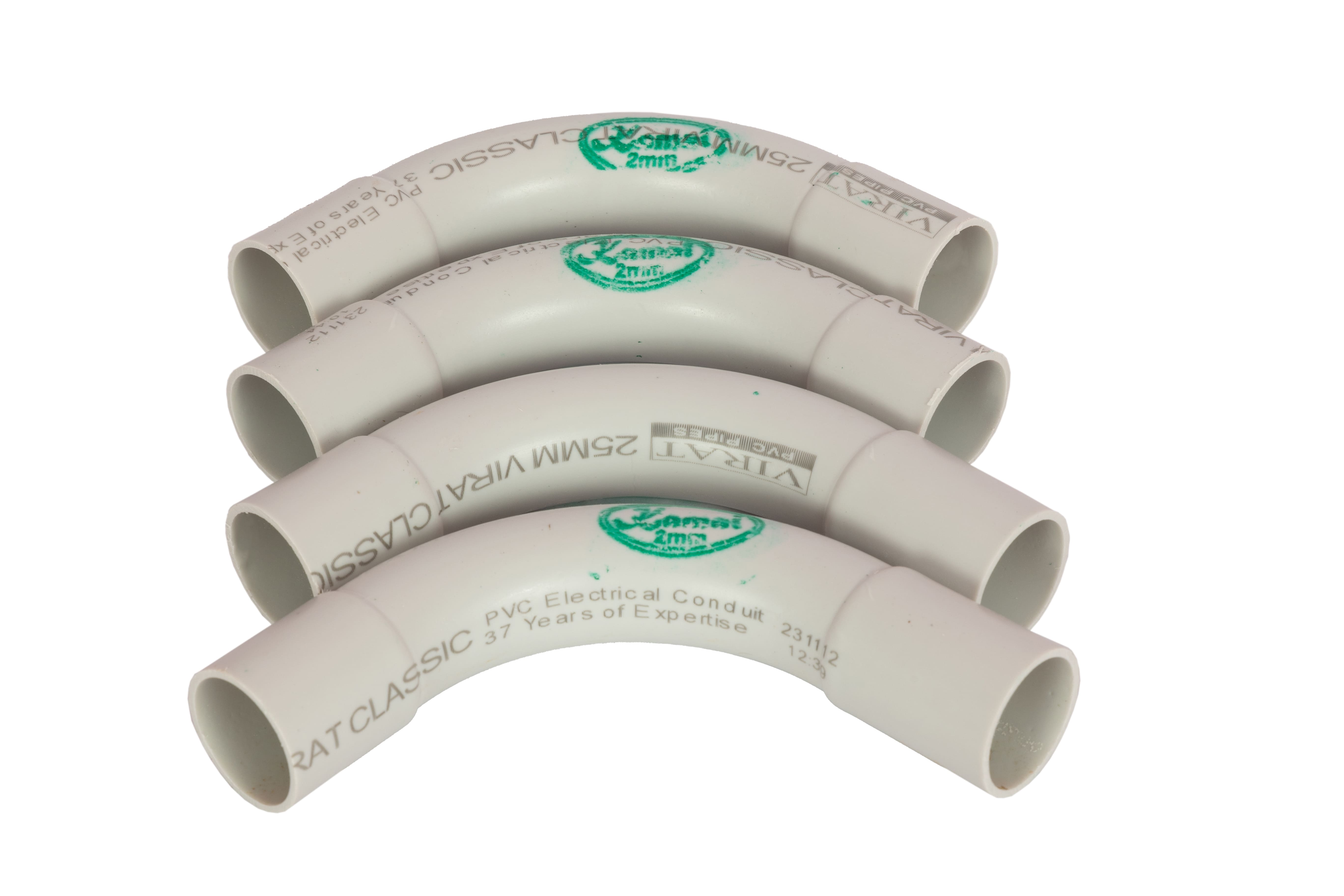25MM PVC FRLS BEND(2.0MM)